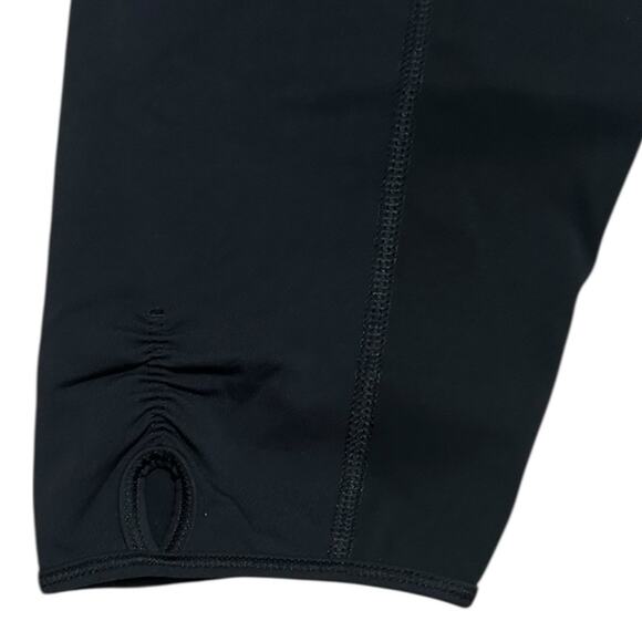 Lululemon Bandha Knee-Length Crop Leggings Black Yoga‎ Mid-Rise Luxtreme Size 4 - Picture 5 of 9
